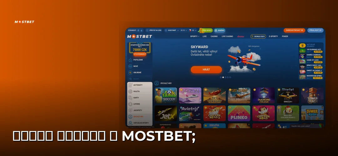 Mostbet promotional banner